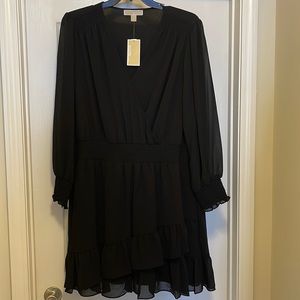 Michael Kors Ruffle Hem Dress